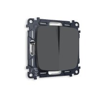 Комплект механизма 2-кл выключателя Ambrella Volt Omega MO903010