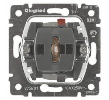 Выключатель одноклавишный Legrand Galea Life 10A 250V с нейтралью подсветкой 775601