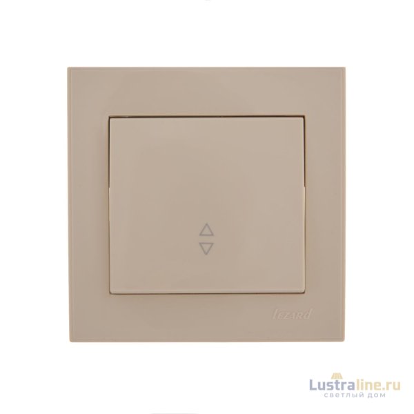 Выключатель проходной Lezard Rain 703-0303-105
