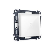 Комплект механизма 1-кл проходного выключателя с подсветкой Ambrella Volt Alfa MA102035