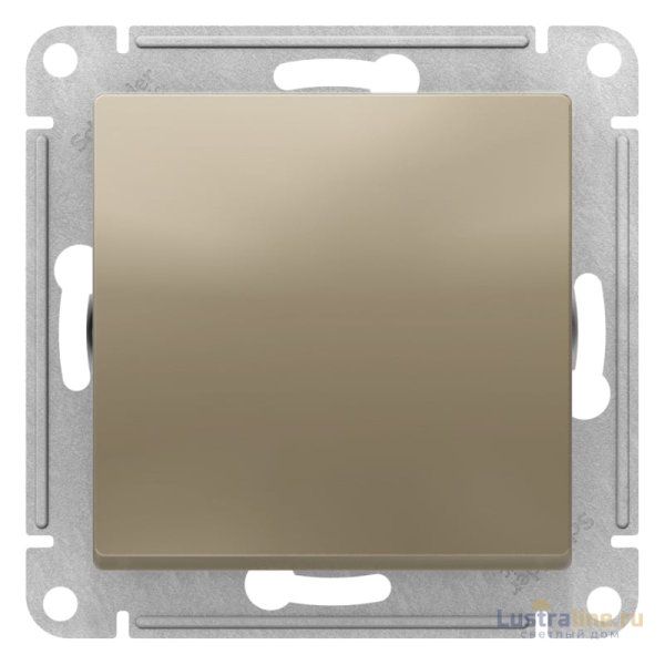 Выключатель одноклавишный проходной Schneider Electric Atlas Design ATN000561