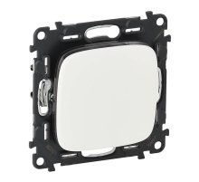 Переключатель одноклавишный Legrand Valena Allure 10А 250В белый 752706