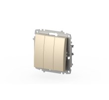 Выключатель трехклавишный ELBI Zena Vega 609-012500-254