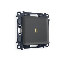 Комплект механизма 1-кл выключателя с подсветкой Ambrella Volt Alfa MA902010