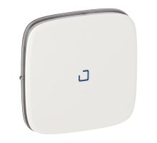 Лицевая панель Legrand Valena Allure выключателя одноклавишного с подсветкой белая 755085