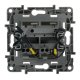 Выключатель двухклавишный Legrand Etika с подсветкой 10A 250V слоновая кость 672304