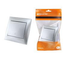 Выключатель одноклавишный на 2 направления Лама TDM Electric SQ1815-0206 Выключатель одноклавишный на 2 направления Лама TDM Electric SQ1815-0206