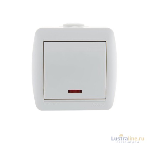 Выключатель с подсветкой Lezard Nata 710-0200-111