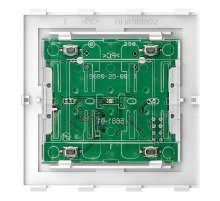 Кнопочный модуль Schneider Electric Merten D-Life PlusLink Wiser BLE двухклавишный MTN5123-6000