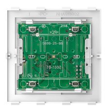 Кнопочный модуль Schneider Electric Merten D-Life PlusLink Wiser BLE двухклавишный MTN5123-6000