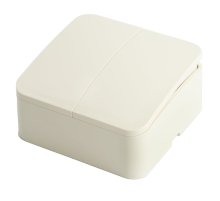 Выключатель двухклавишный Stekker София MSW10-20-04 49474