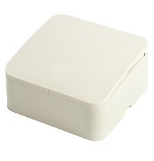 Выключатель двухклавишный Stekker София MSW10-20-04 49474