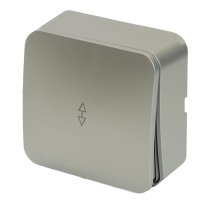 Переключатель открытой установки 1-клавишный Stekker MSW10-12-03 София 49388 Переключатель открытой установки 1-клавишный Stekker MSW10-12-03 София 49388