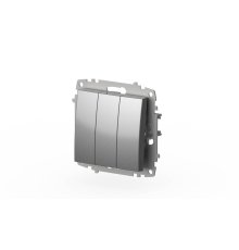 Выключатель трехклавишный ELBI Zena Vega 609-011000-254