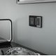 Сенсорный выключатель одноклавишный с функцией Wi-Fi Werkel черный W4510608 4690389171185