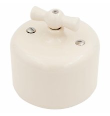 Выключатель двухклавишный Bironi Ришелье R1-212-04