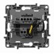 Переключатель одноклавишный Legrand Etika 10A 250V слоновая кость 672305
