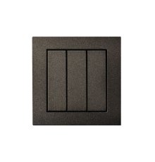 Выключатель трехклавишный Liregus Epsilon 28-104