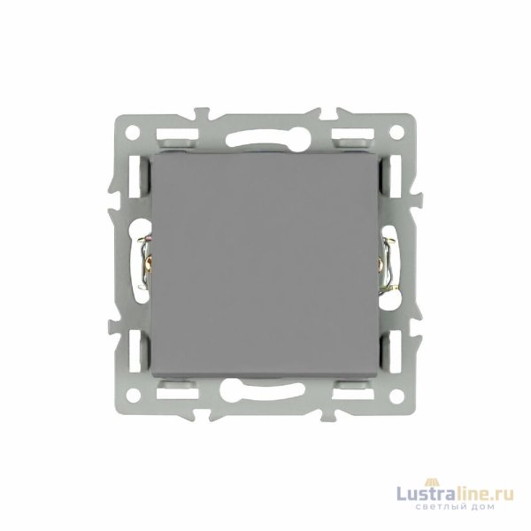 Механизм выключателя одноклавишный непроходной Arlight SWT-MK01-PL-GR (250V, 16A) 043712