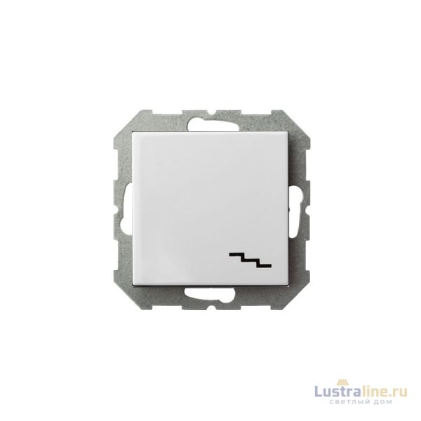 Переключатель одноклавишный Liregus Epsilon 28-008