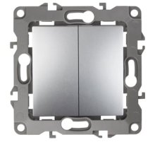 Выключатель двойной Эра 12-1004-03 Б0014653