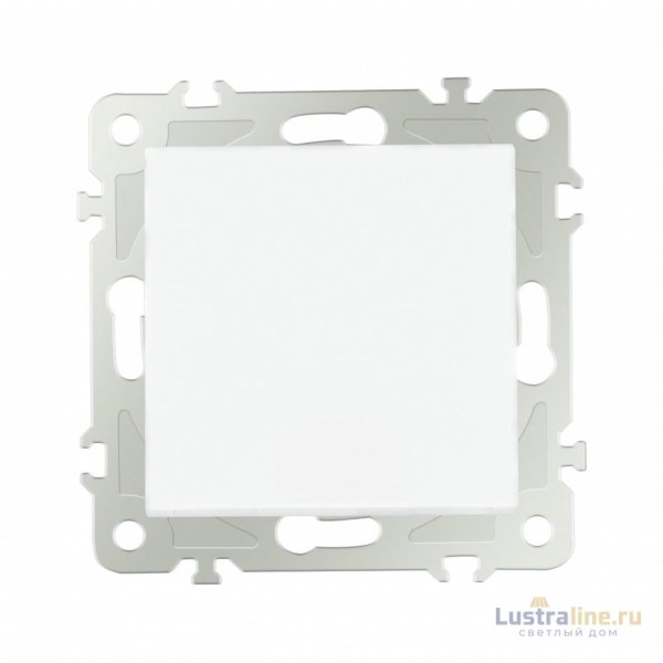 Выключатель одноклавишный проходной Arte Milano 206.32-1.white