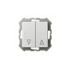 Выключатель для жалюзи Liregus Epsilon 28-012