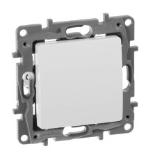 Выключатель одноклавишный Legrand Etika 10A 250V белый 672201