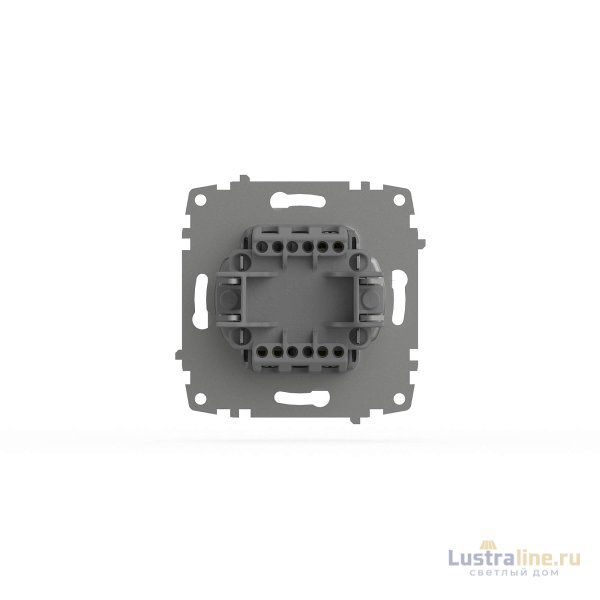 Выключатель двухклавишный ELBI Zena Vega 609-015600-202