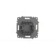 Выключатель двухклавишный с подсветкой ELBI Zena Vega 609-011100-203