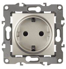 Розетка ЭРА 12 2P E Schuko 16A 250V 12-2001-04 Б0014684