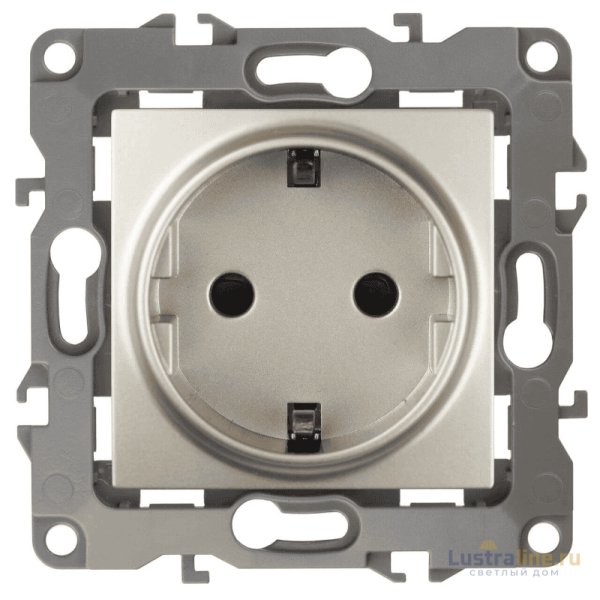 Розетка ЭРА 12 2P E Schuko 16A 250V 12-2001-04 Б0014684