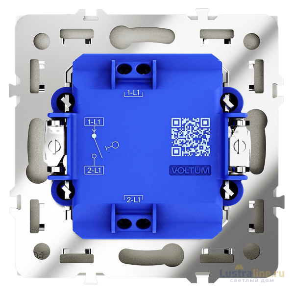 Выключатель одноклавишный Voltum S70 VLS010104