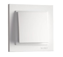 Выключатель одноклавишный Mono Electric Despina 10А 250В жемчуг 102-252525-100