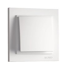 Выключатель одноклавишный Mono Electric Despina 10А 250В жемчуг 102-252525-100
