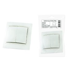 Выключатель двухклавишный Таймыр TDM Electric SQ1814-0502