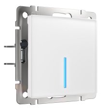 Сенсорный выключатель одноклавишный с функцией Wi-Fi Werkel белый W4510601 4690389171161 a048321