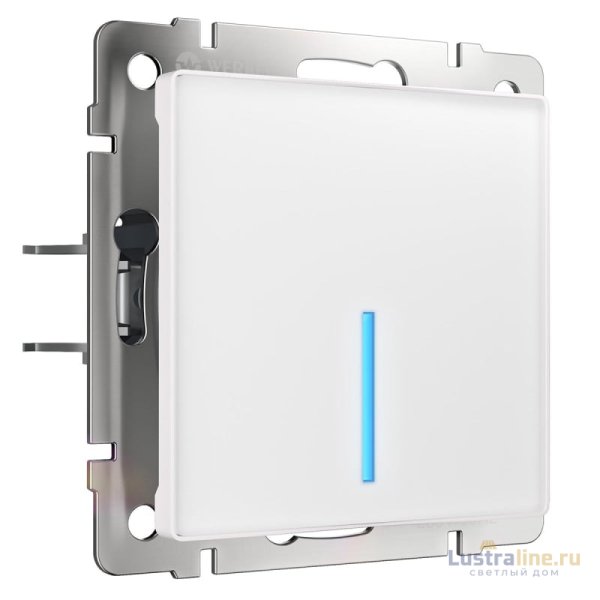 Сенсорный выключатель одноклавишный с функцией Wi-Fi Werkel белый W4510601 4690389171161 a048321