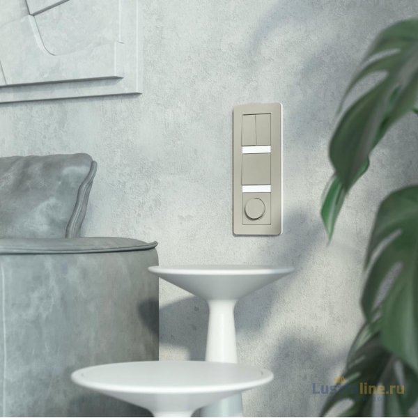 Выключатель двухклавишный проходной Werkel W1222004 4690389211928 a069458