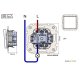 Выключатель одноклавишный импульсный Liregus Epsilon 28-3001
