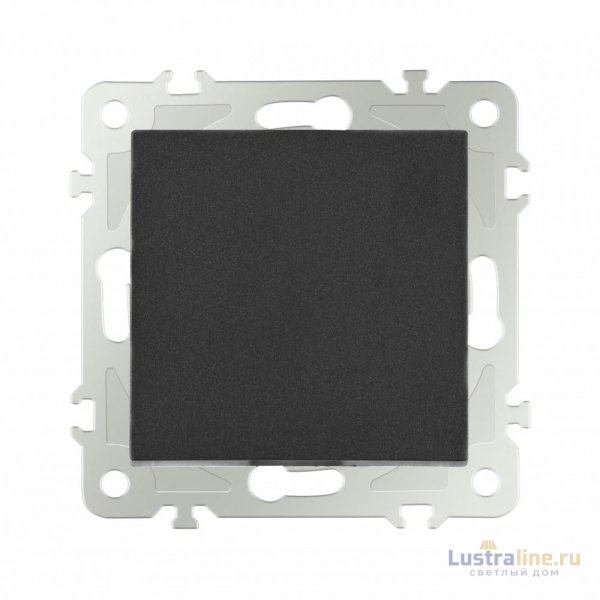 Переключатель одноклавишный перекрестный Arte Milano 206.34-1.black