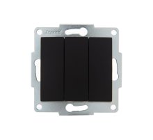 Выключатель тройной Lezard Karina 707-4288-109