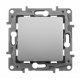 Переключатель одноклавишный промежуточный Legrand Etika 10A 250V алюминий 672409