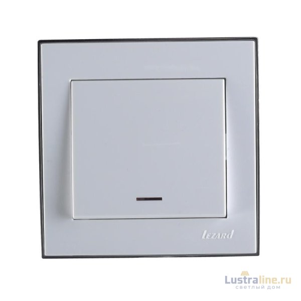 Выключатель с подсветкой Lezard Rain 703-0202-111
