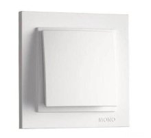 Выключатель одноклавишный Mono Electric Despina 10А 250В слоновая кость 102-010025-100