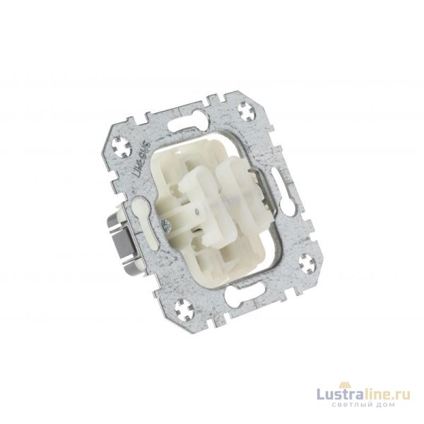 Переключатель двухклавишный Liregus Epsilon 28-109