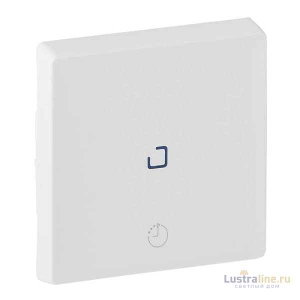 Лицевая панель Legrand Valena Life выключателя с выдержкой времени белая 755210