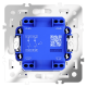 Выключатель двухклавишный Voltum S70 VLS020102