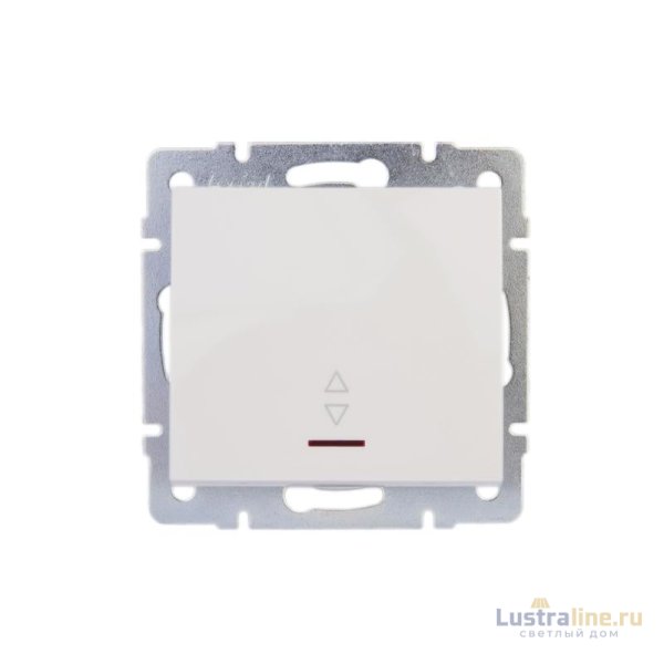 Выключатель проходной с подсветкой Lezard Rain 703-0288-114