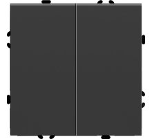 Выключатель двухклавишный Stekker RSW10-5104-05 Эмили 49840